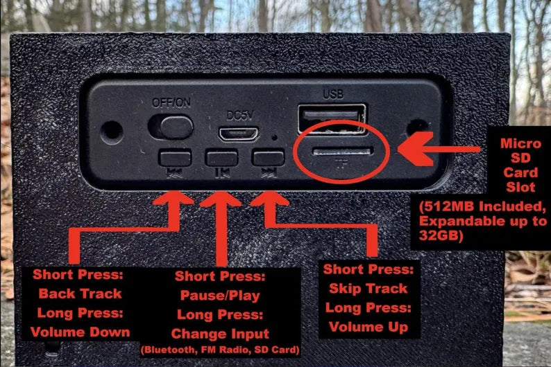 JukeBox Mini (Full Bluetooth Speaker)